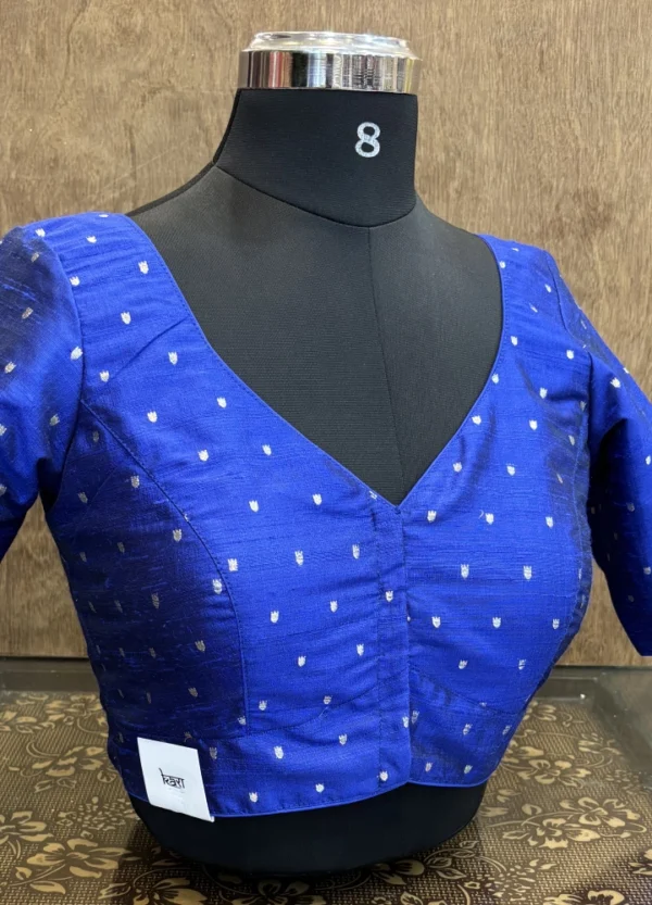 Regal Gold Butta Silk Blouse