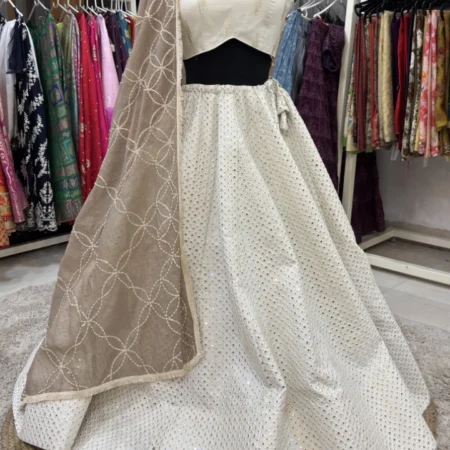 Mirror Work Lehenga