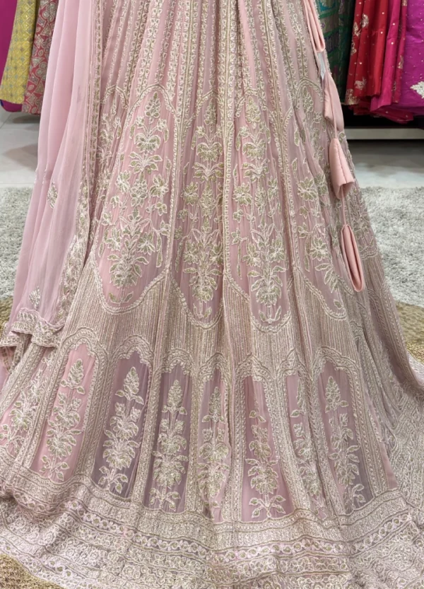 Chikankari Georgette Lehenga - Image 2