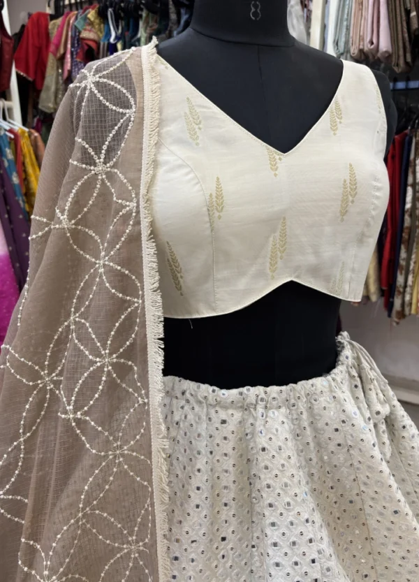Mirror Work Lehenga - Image 4